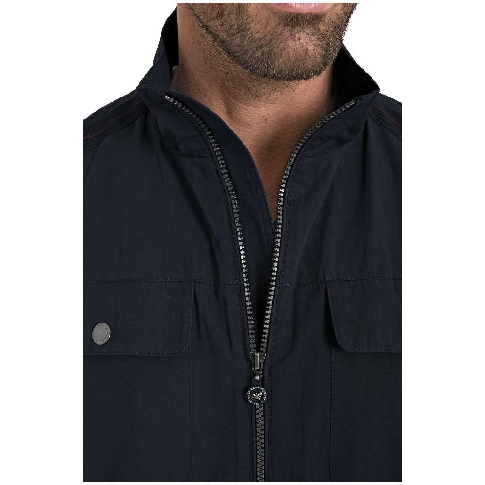 Jan Vanderstorm Outdoorweste MILAV Dunkelgrau