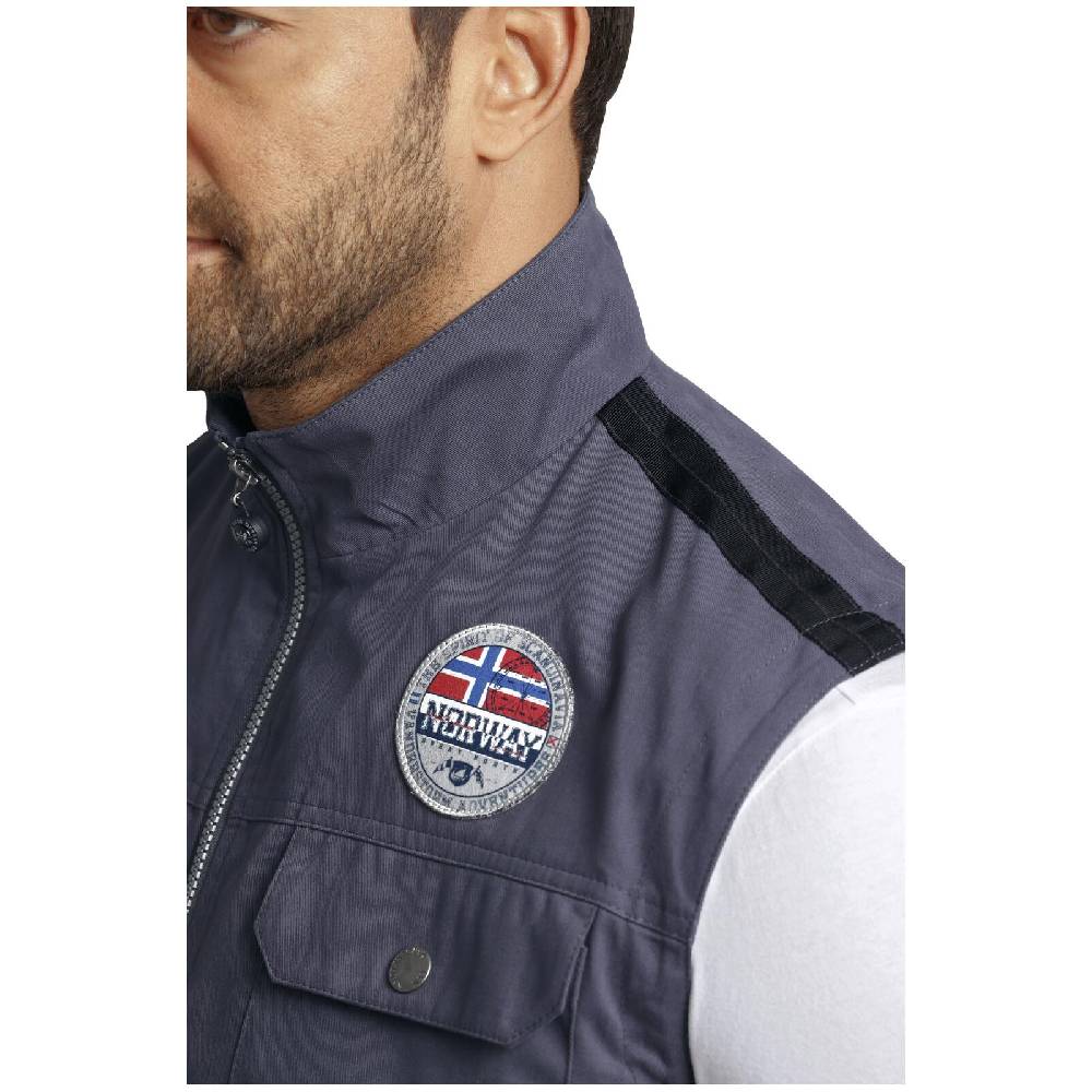 Jan Vanderstorm Outdoorweste RION Dunkelgrau