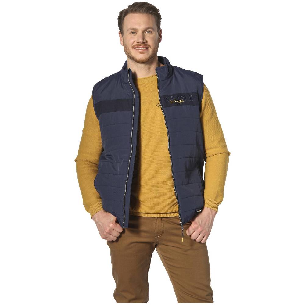 Jan Vanderstorm Outdoorweste ULOF Dunkelblau