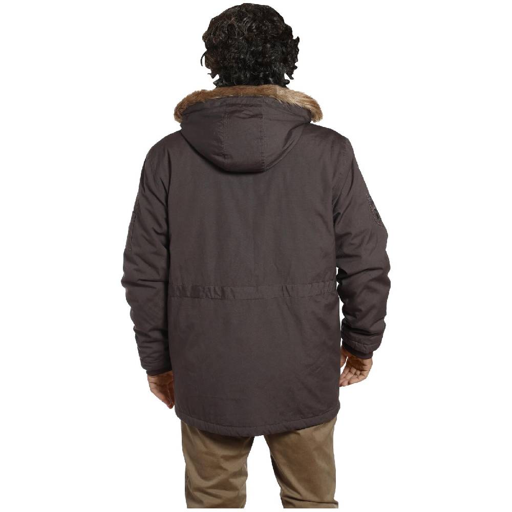 Jan Vanderstorm Parka DOLF Dunkelbraun