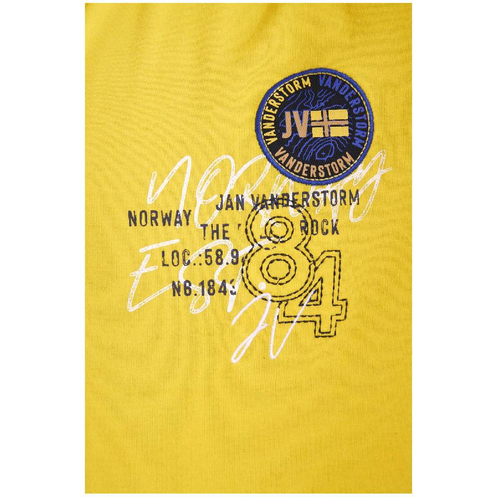 Jan Vanderstorm Poloshirt AGRIM Gelb