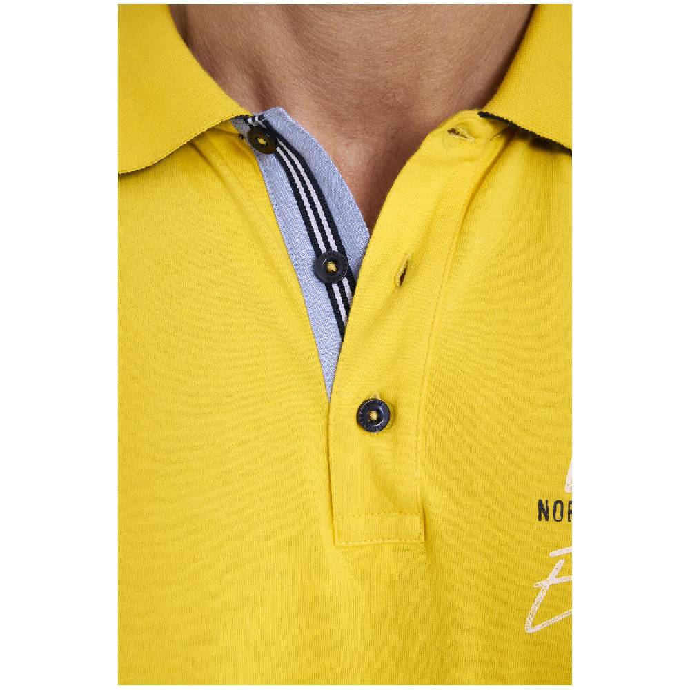 Jan Vanderstorm Poloshirt AGRIM Gelb