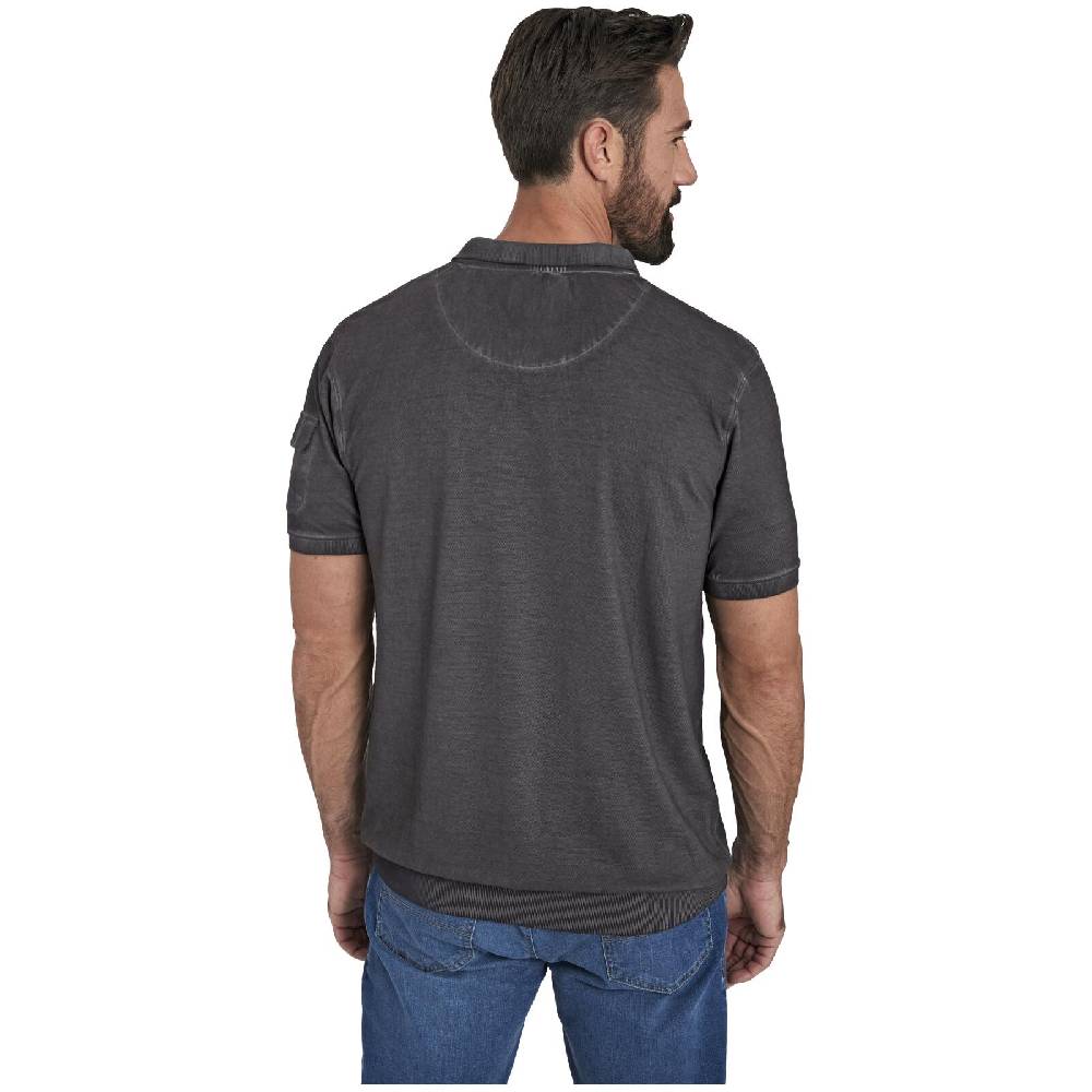 Jan Vanderstorm Poloshirt ALSING Dunkelgrau