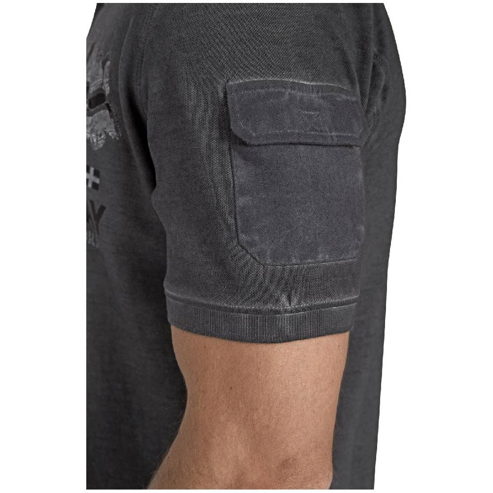 Jan Vanderstorm Poloshirt ALSING Dunkelgrau