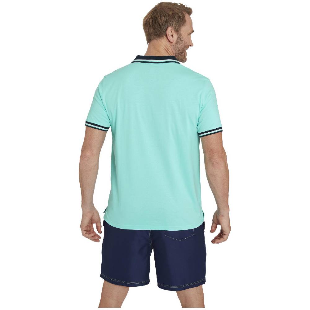 Jan Vanderstorm Poloshirt DAGBART Türkis