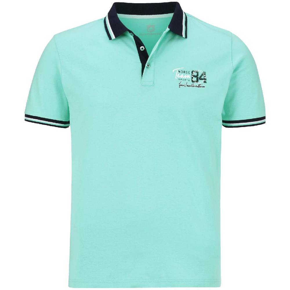 Jan Vanderstorm Poloshirt DAGBART türkis