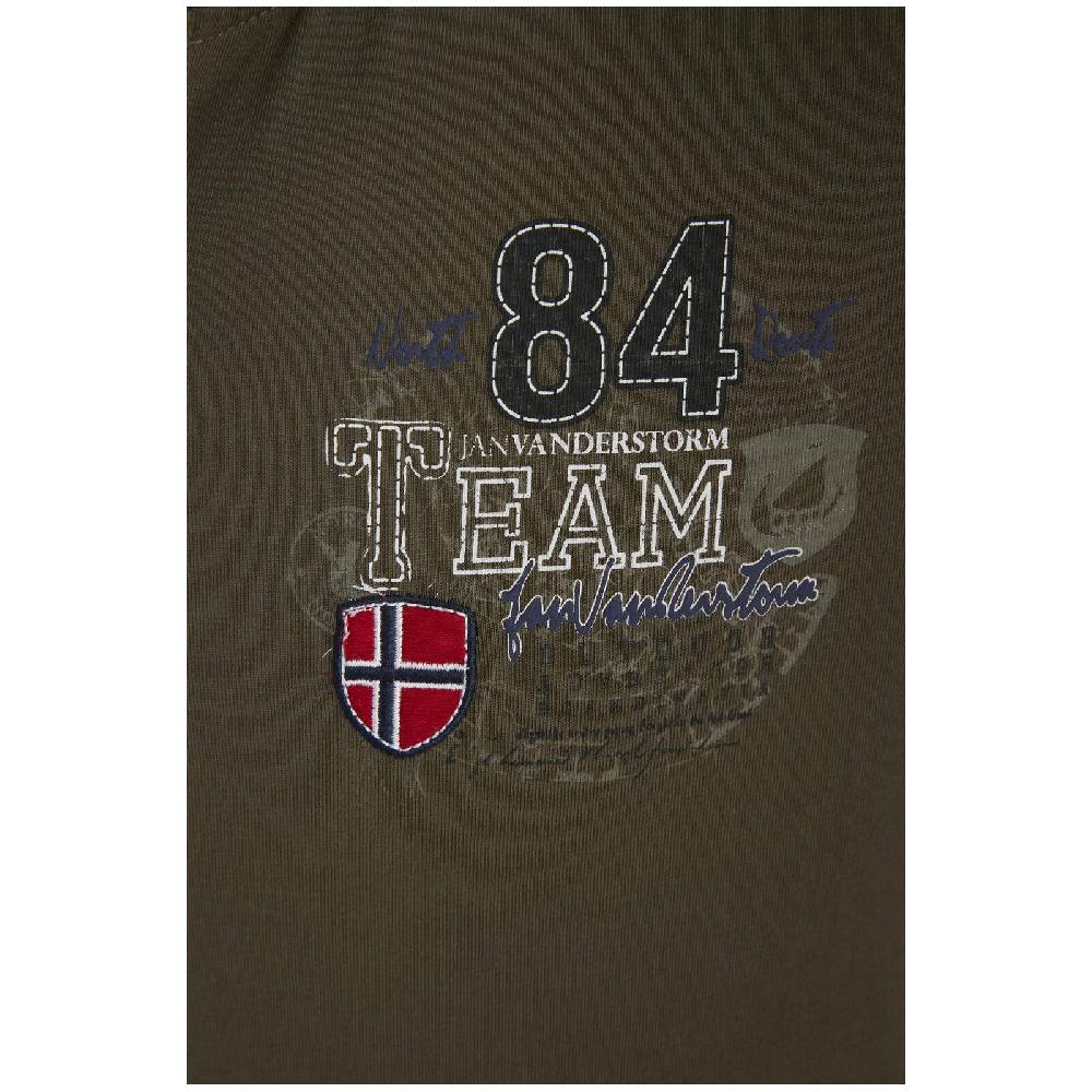 Jan Vanderstorm Poloshirt DANKFRIED Oliv