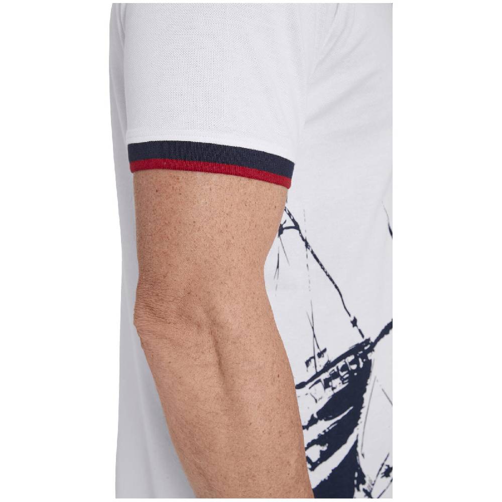 Jan Vanderstorm Poloshirt DILAN Weiß