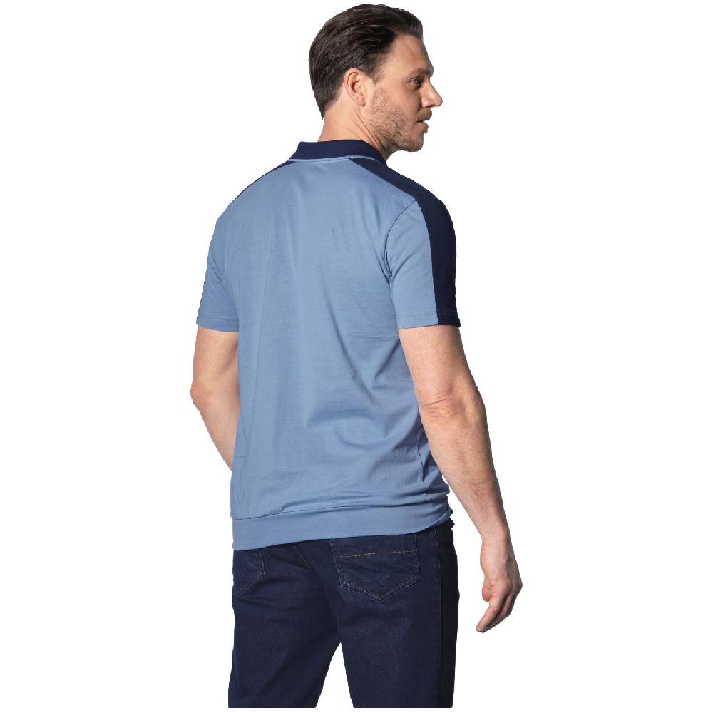 Jan Vanderstorm Poloshirt EGRON Blau
