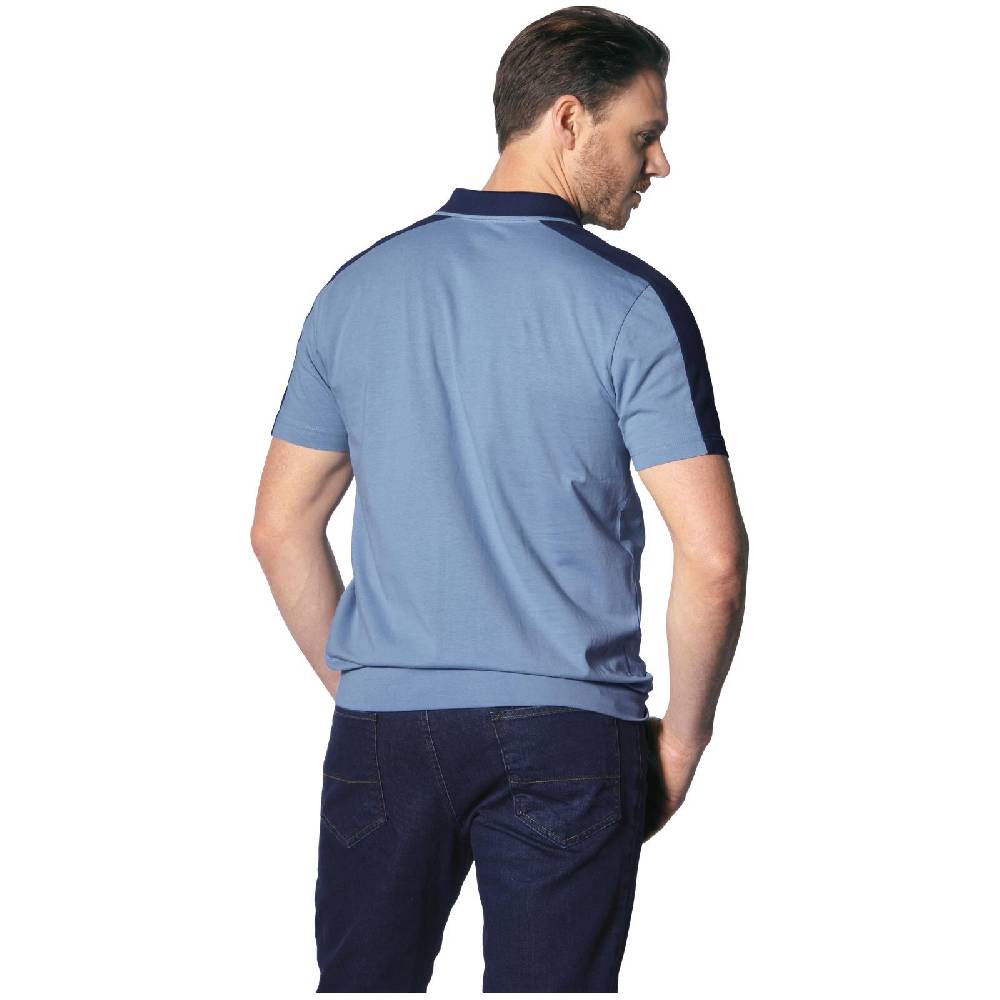 Jan Vanderstorm Poloshirt EGRON Blau
