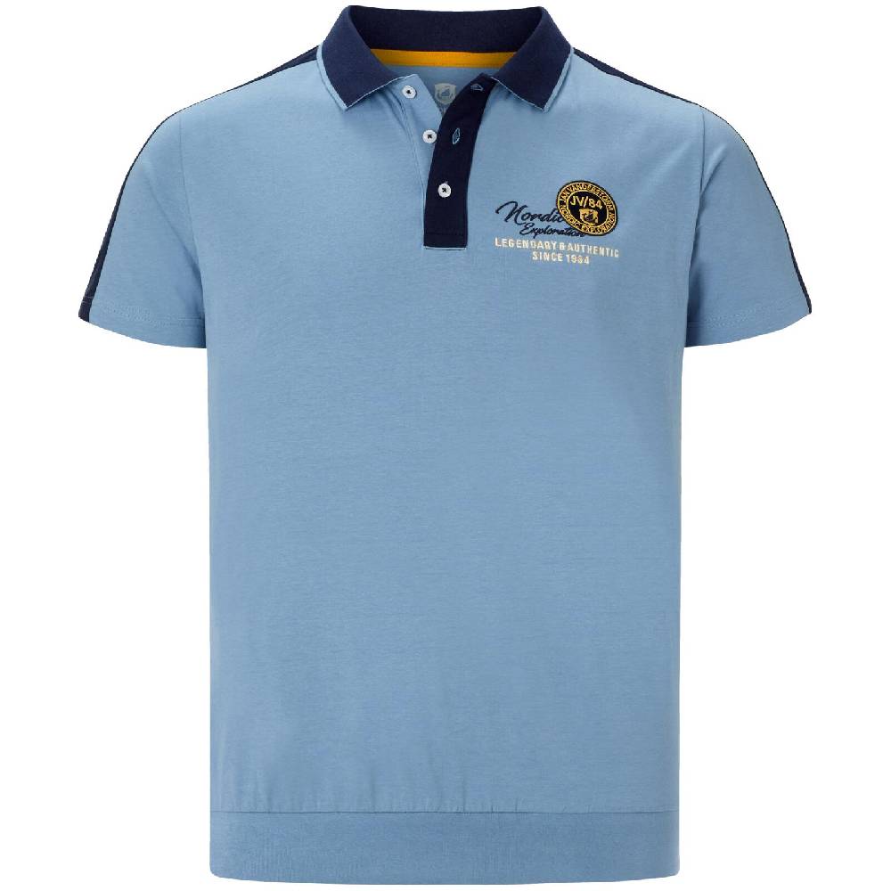 Jan Vanderstorm Poloshirt EGRON blau