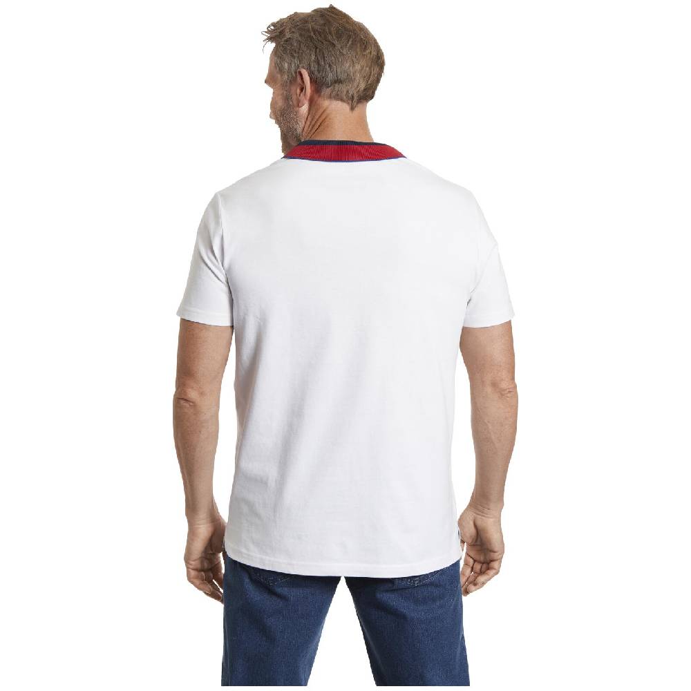 Jan Vanderstorm Poloshirt EINOJOHANI Weiß