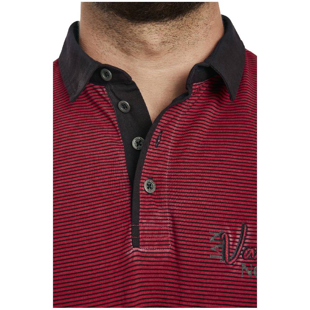 Jan Vanderstorm Poloshirt EWERTH Rot