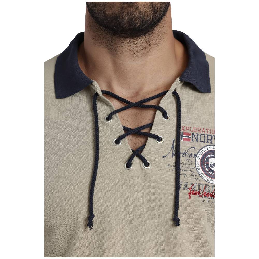 Jan Vanderstorm Poloshirt FASTE Beige