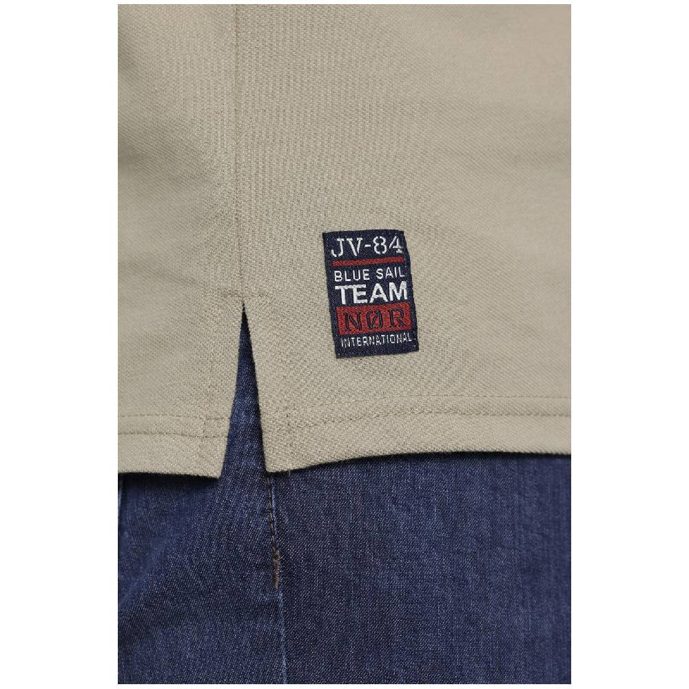 Jan Vanderstorm Poloshirt FASTE Beige