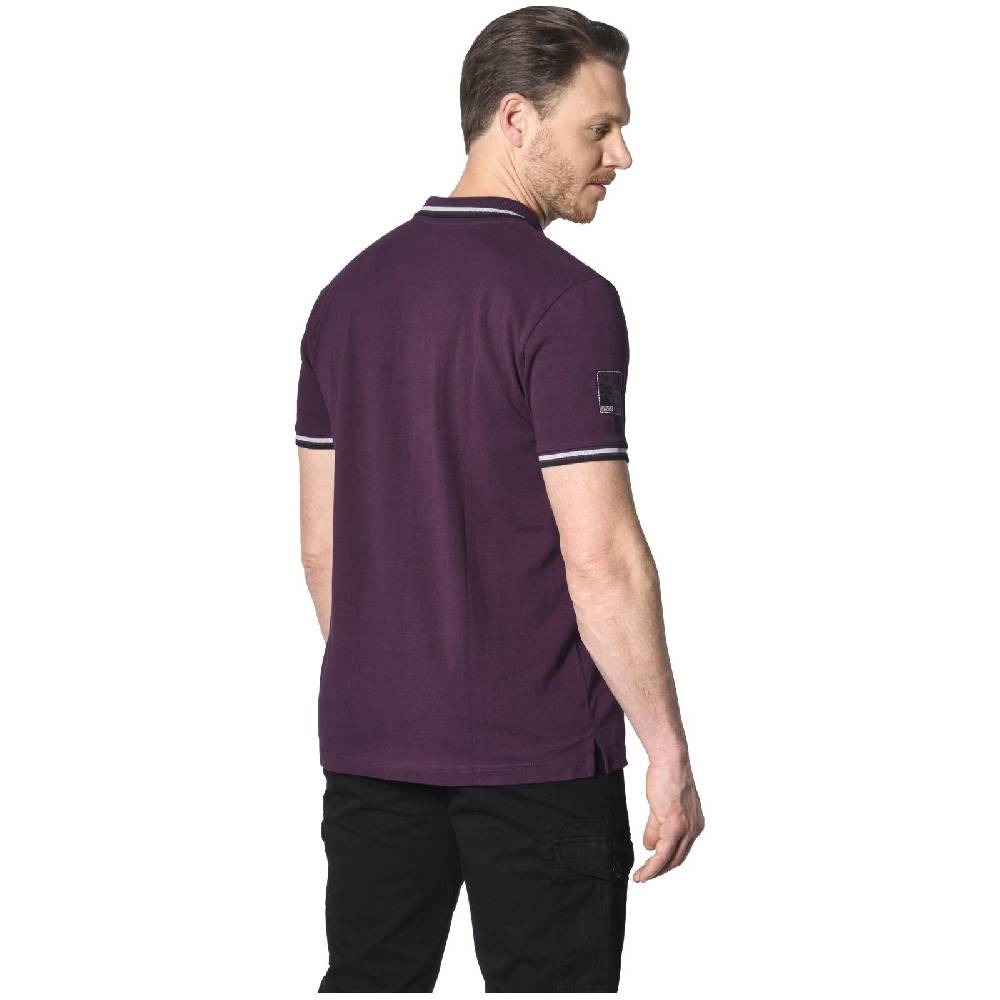 Jan Vanderstorm Poloshirt FRETU Dunkelrot