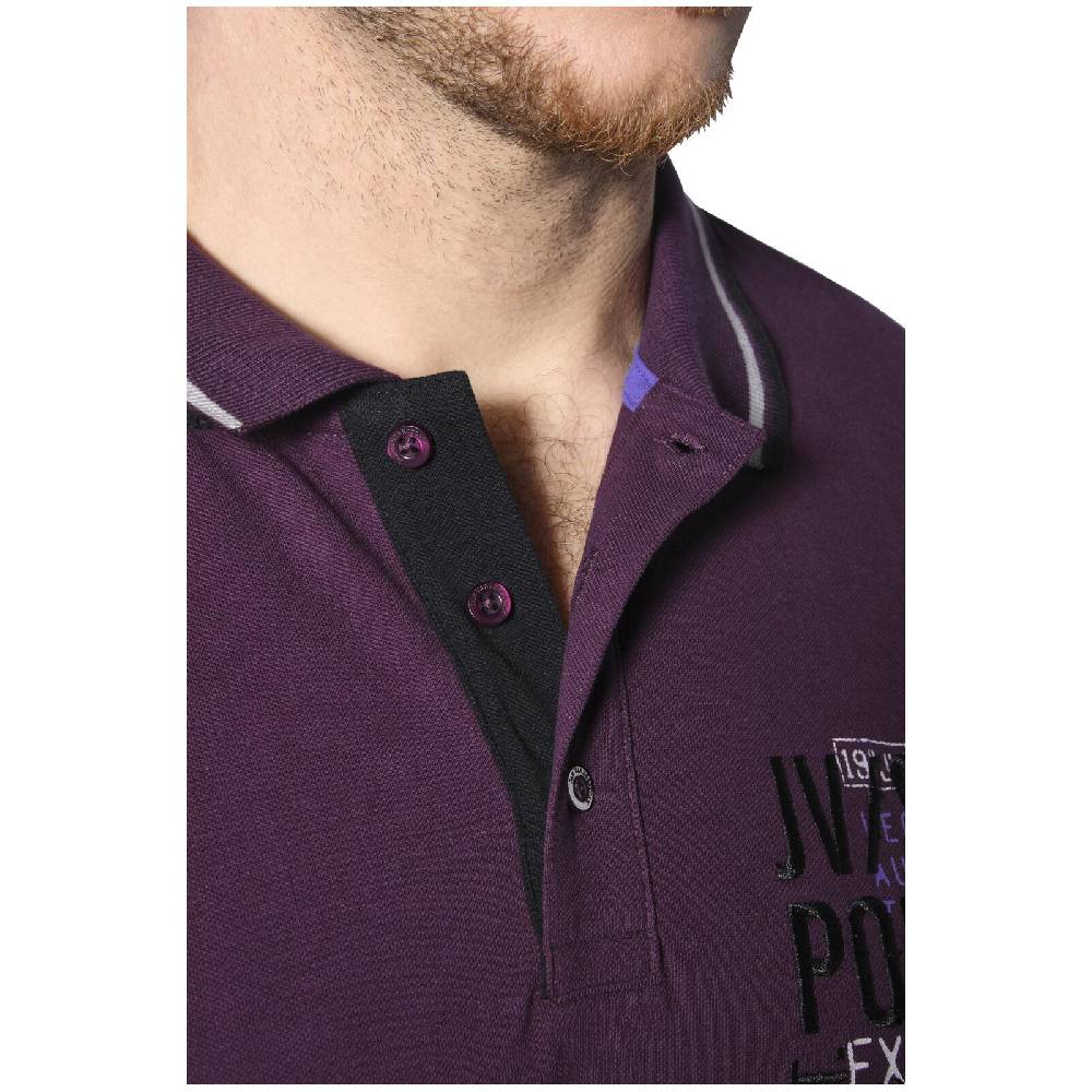 Jan Vanderstorm Poloshirt FRETU Dunkelrot