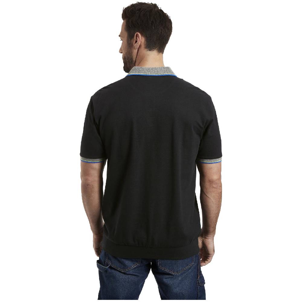 Jan Vanderstorm Poloshirt GRELS Schwarz