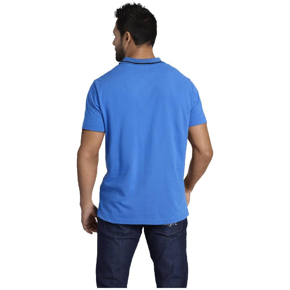 Jan Vanderstorm Poloshirt HALLFRED Blau