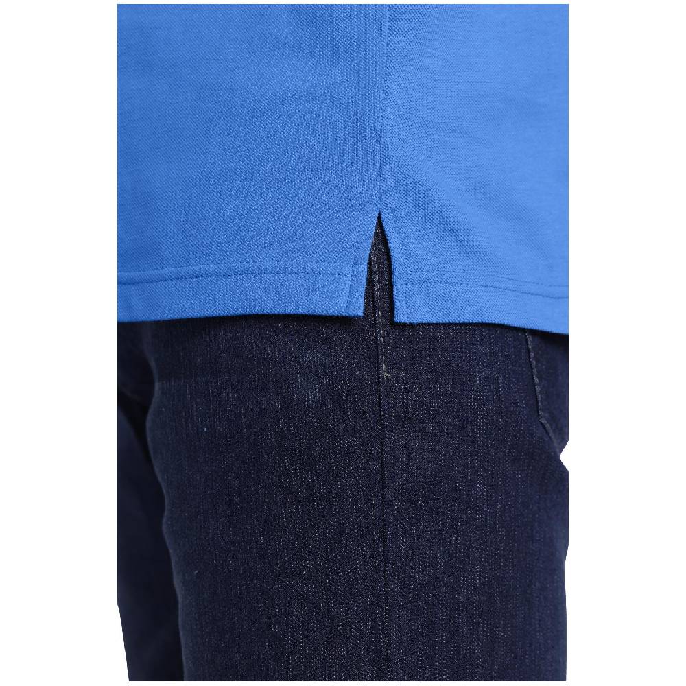 Jan Vanderstorm Poloshirt HALLFRED Blau