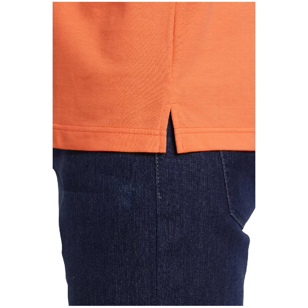 Jan Vanderstorm Poloshirt HALLFRED Orange