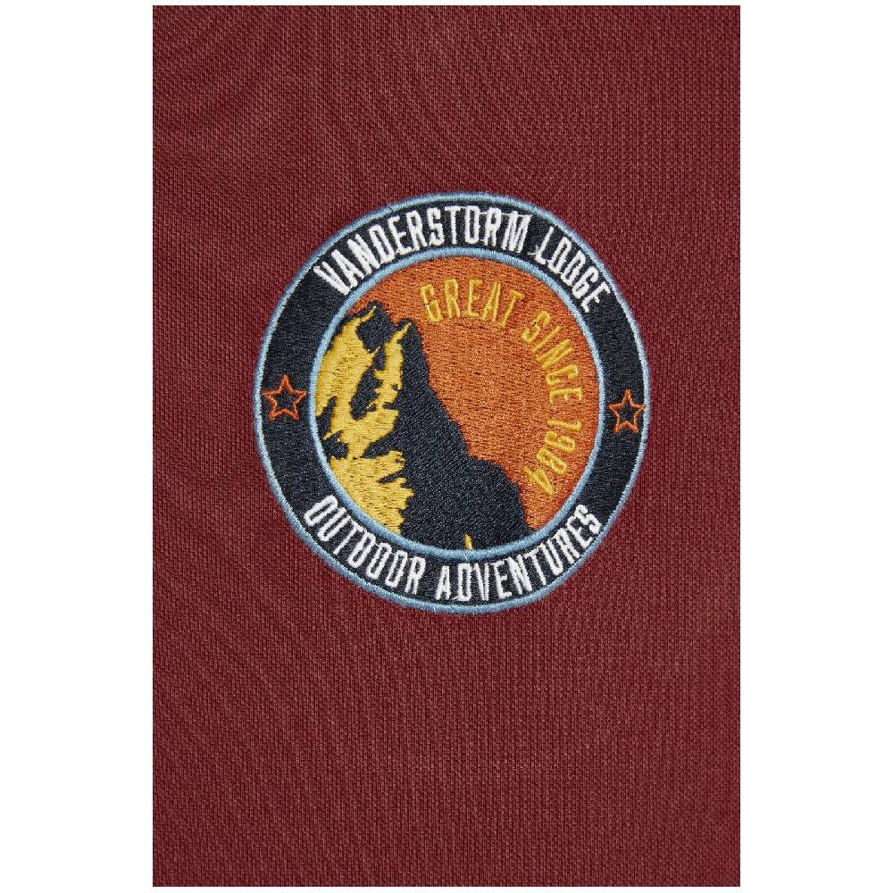 Jan Vanderstorm Poloshirt HENTTE Dunkelrot