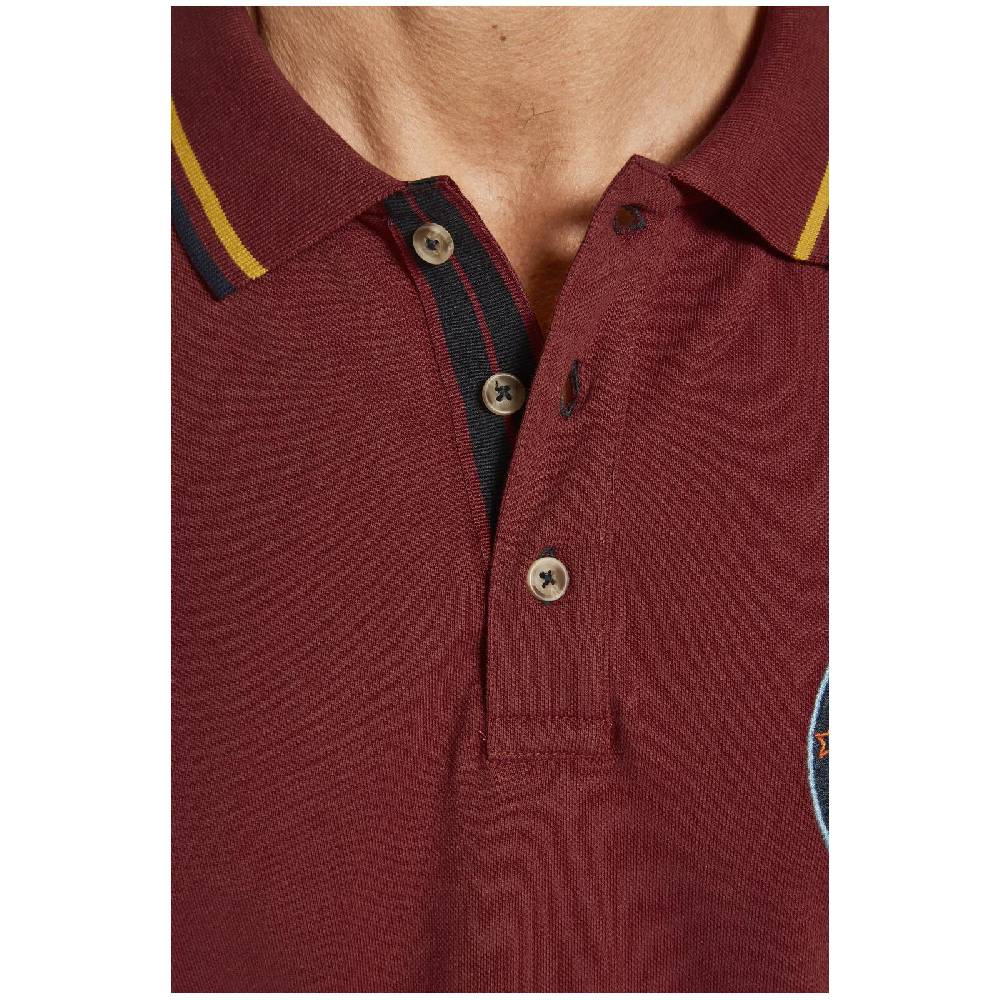 Jan Vanderstorm Poloshirt HENTTE Dunkelrot