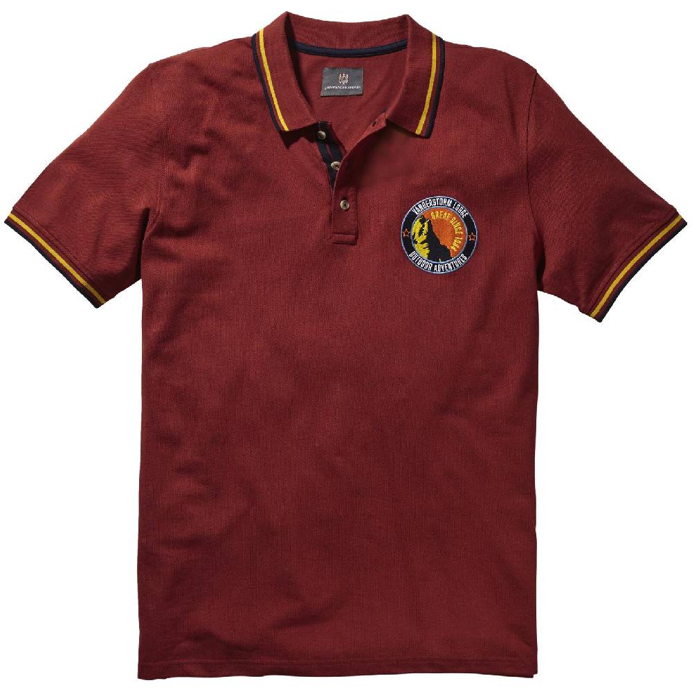 Jan Vanderstorm Poloshirt HENTTE Dunkelrot