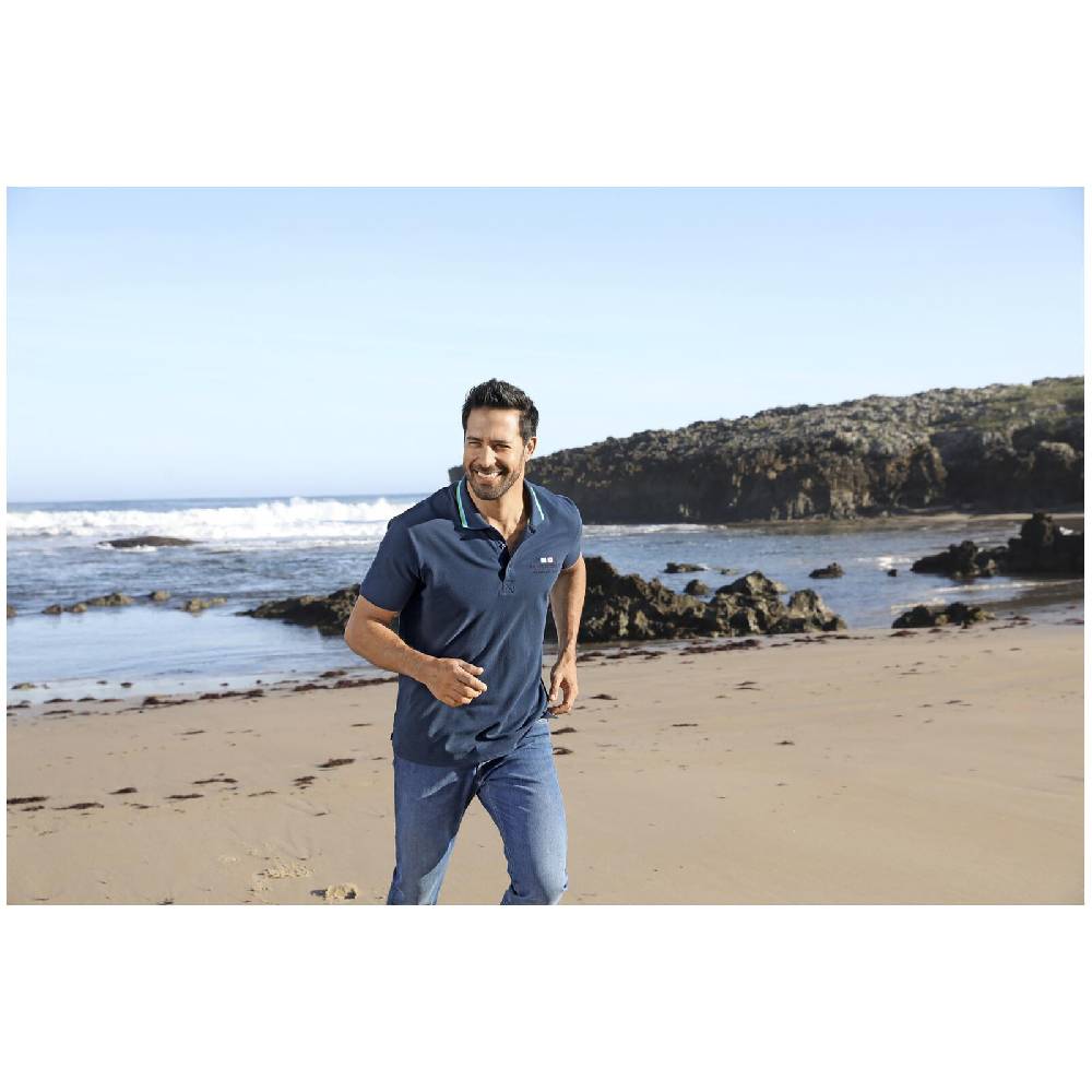 Jan Vanderstorm Poloshirt HJORD Dunkelblau