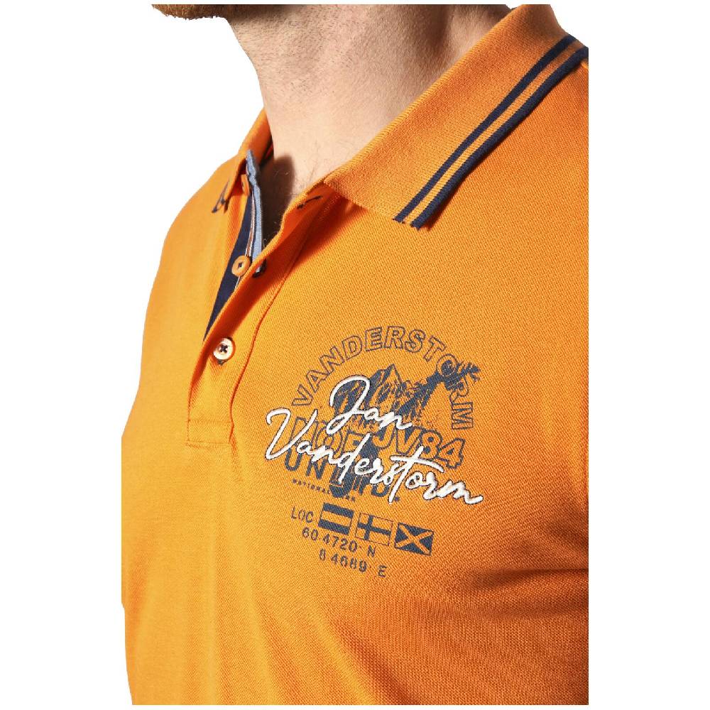 Jan Vanderstorm Poloshirt HROLFMUND Orange
