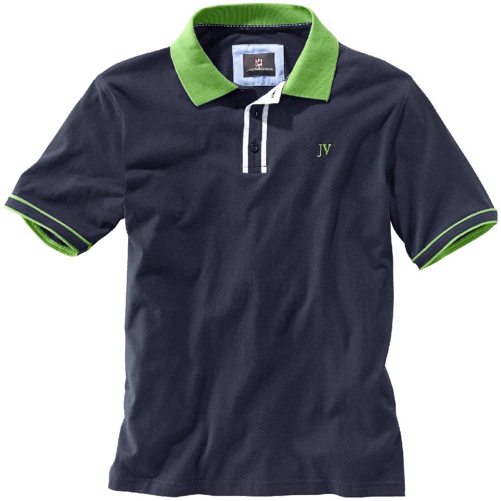 Jan Vanderstorm Poloshirt ISFRIED Dunkelblau