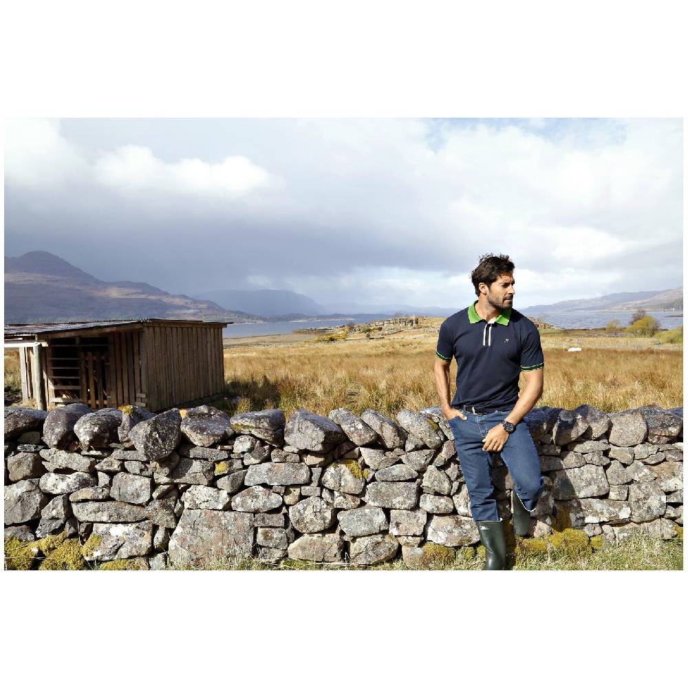 Jan Vanderstorm Poloshirt ISFRIED Dunkelblau