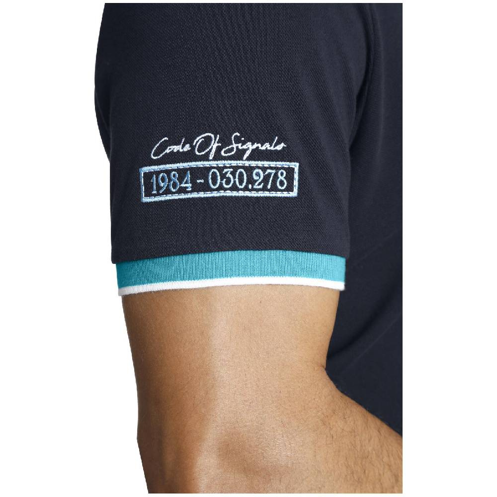 Jan Vanderstorm Poloshirt IWAR Dunkelblau