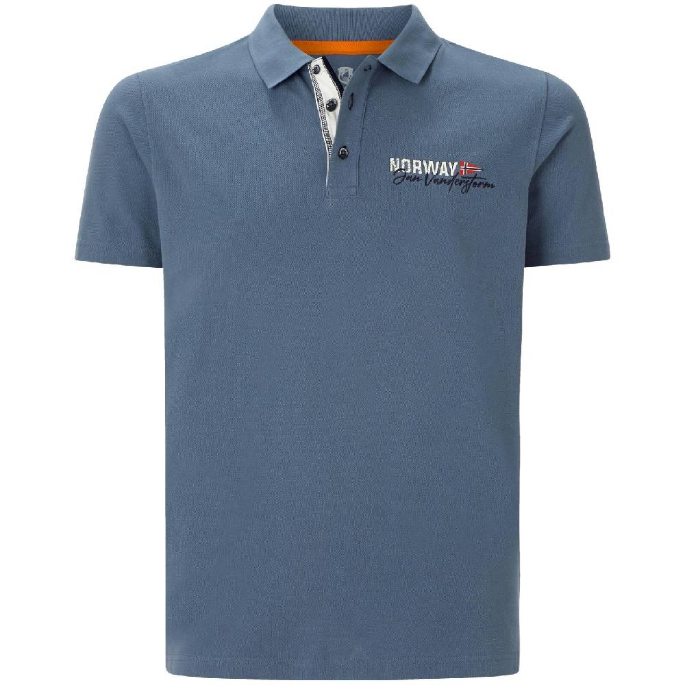 Jan Vanderstorm Poloshirt JAKOV blau