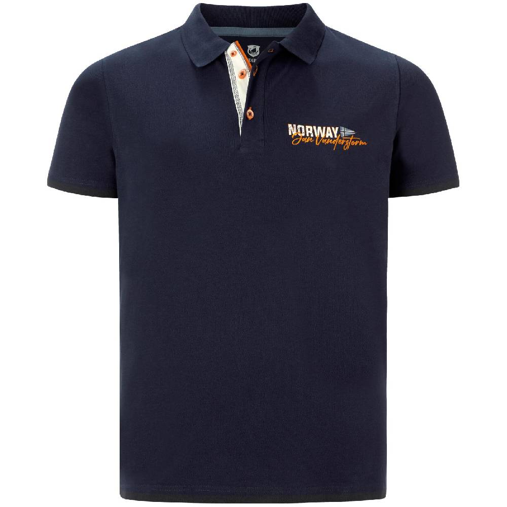 Jan Vanderstorm Poloshirt JAKOV dunkelblau
