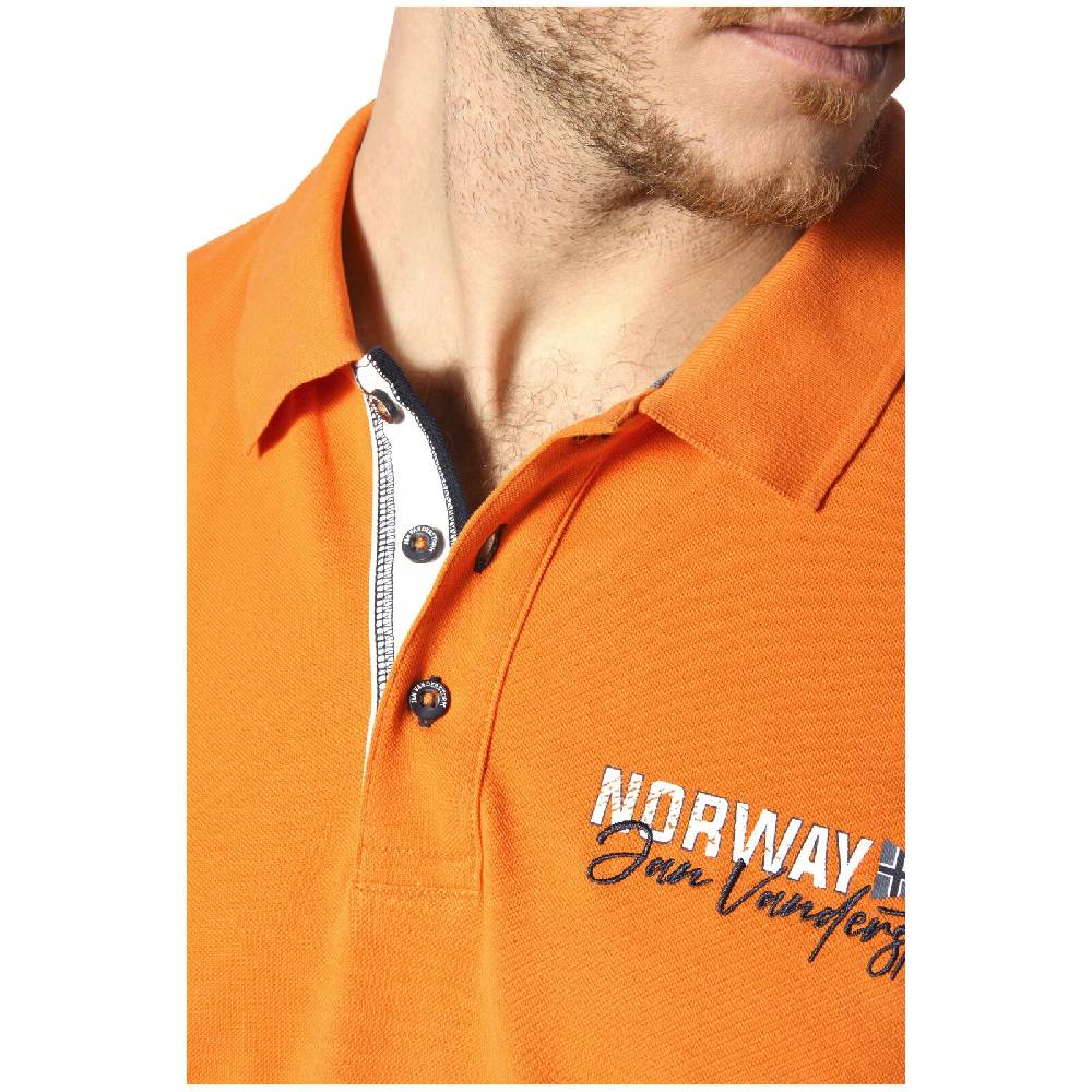 Jan Vanderstorm Poloshirt JAKOV Orange