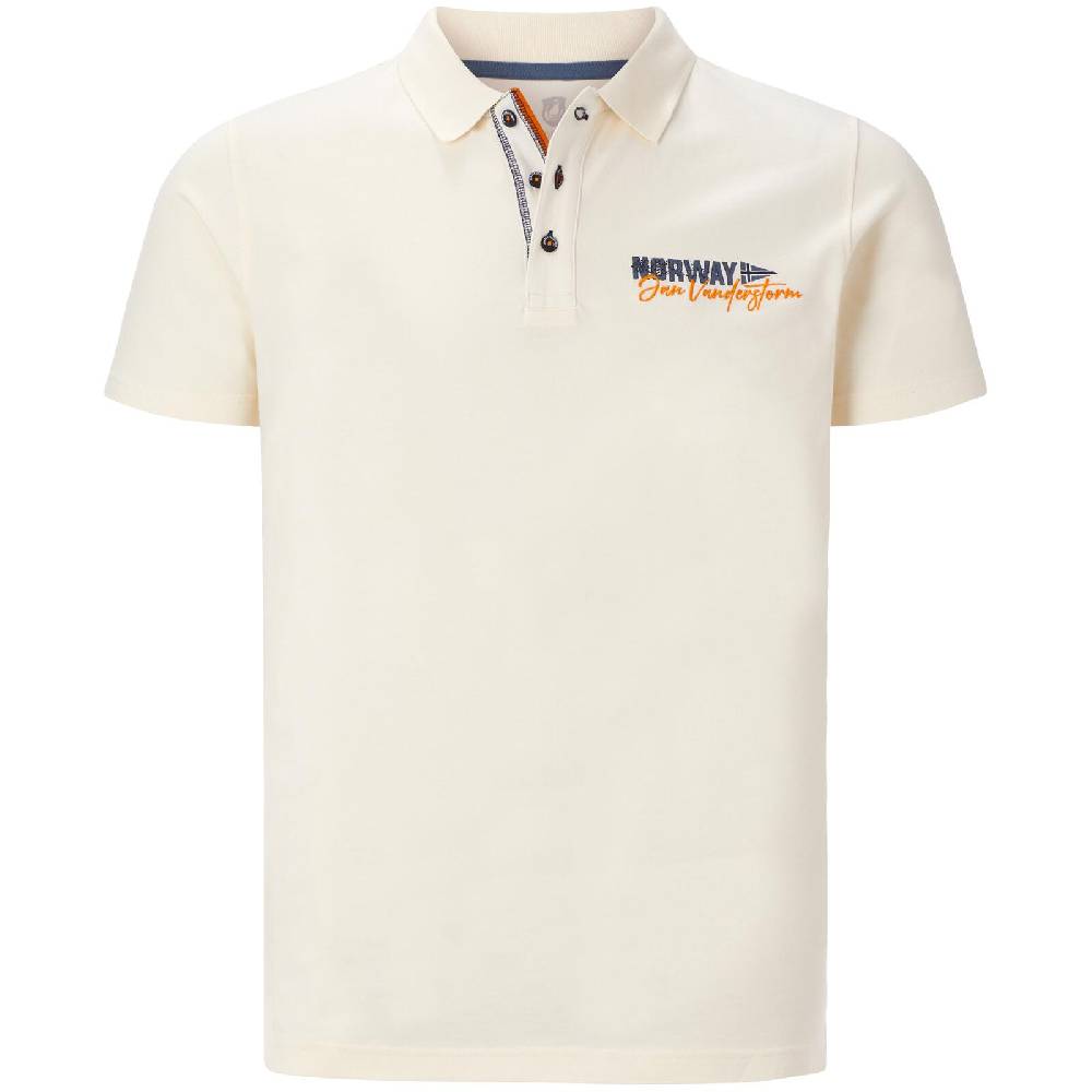 Jan Vanderstorm Poloshirt JAKOV wollweiß