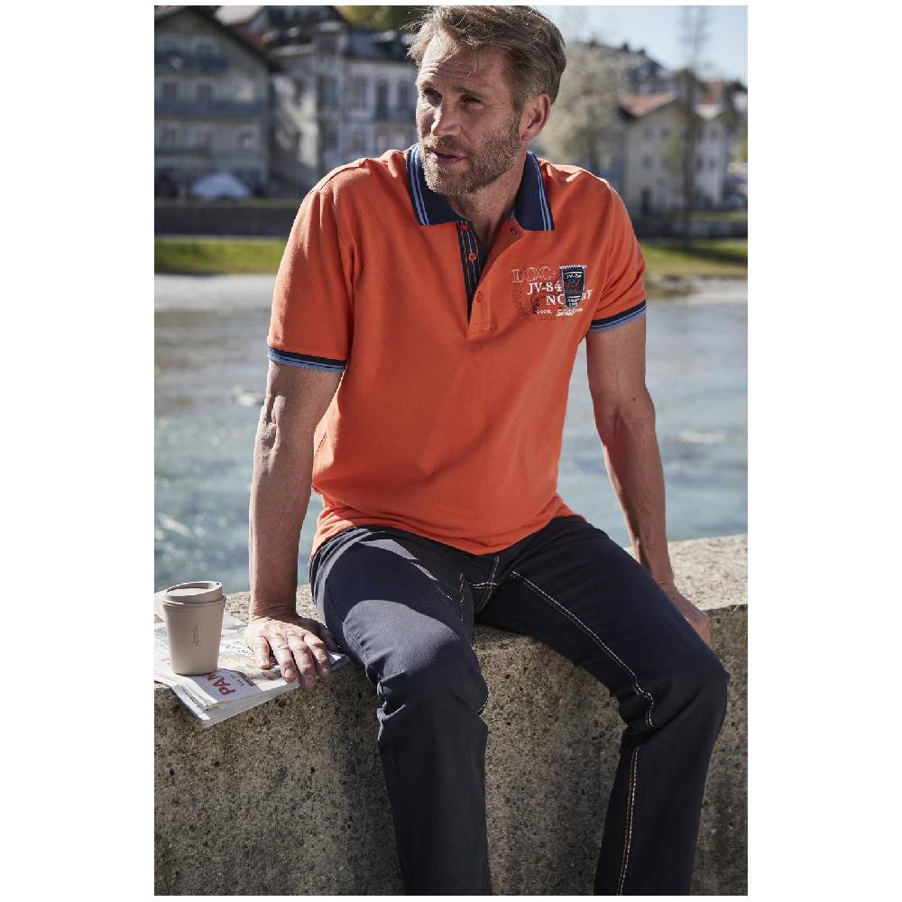 Jan Vanderstorm Poloshirt JALLU Orange