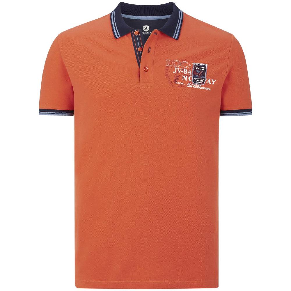Jan Vanderstorm Poloshirt JALLU orange