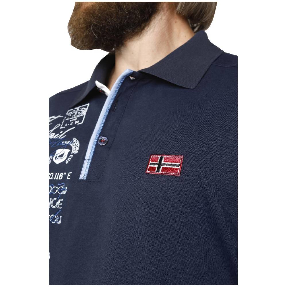 Jan Vanderstorm Poloshirt JANO Dunkelblau