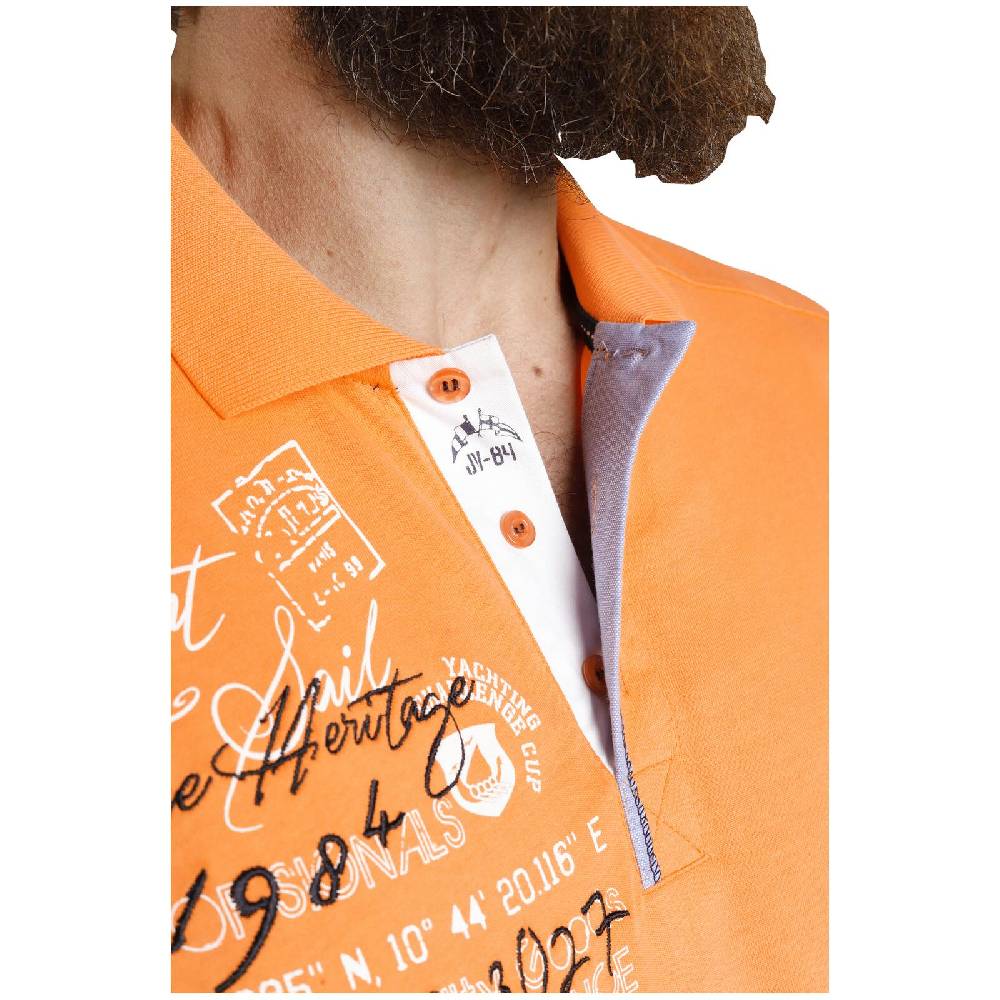 Jan Vanderstorm Poloshirt JANO Orange