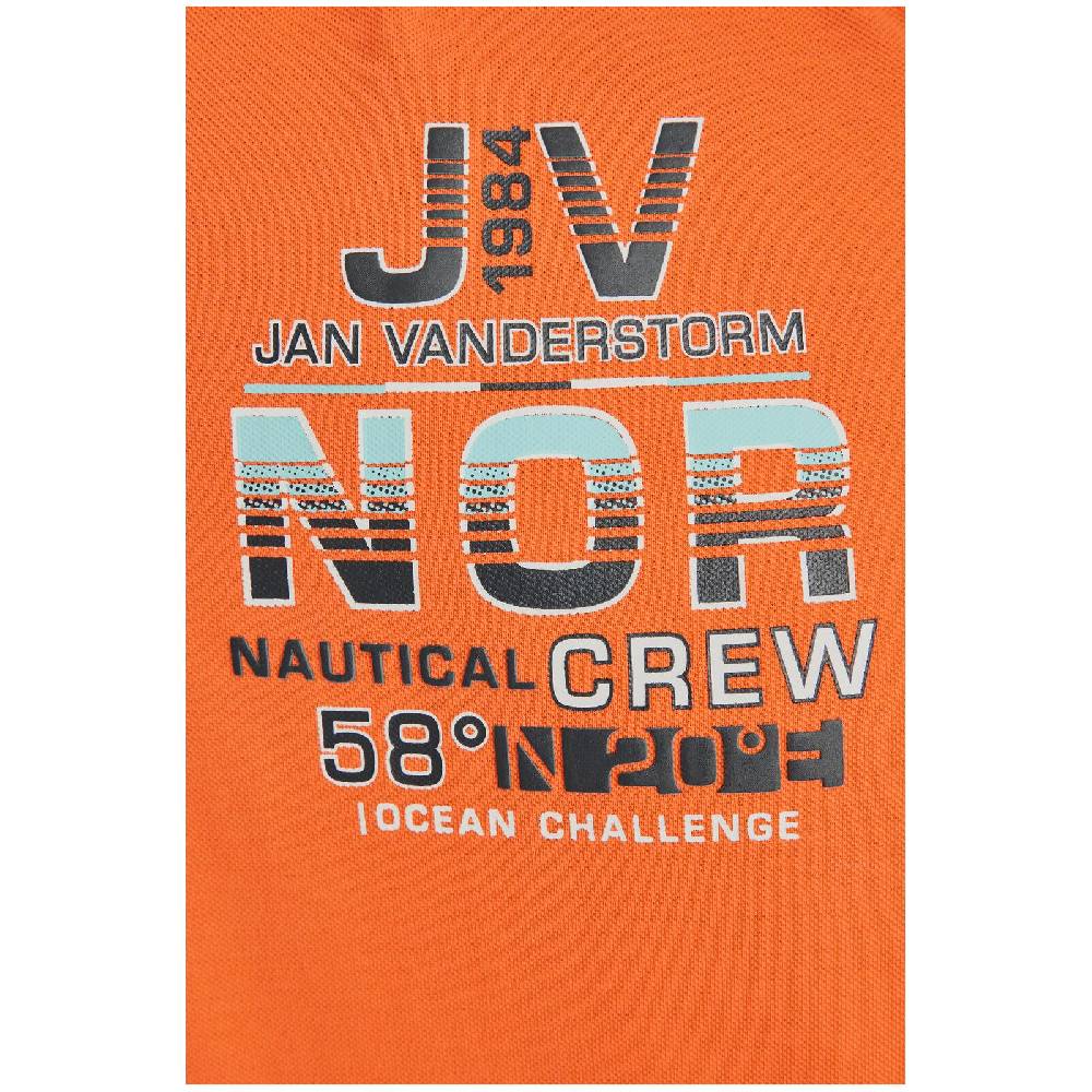 Jan Vanderstorm Poloshirt JERKER Orange