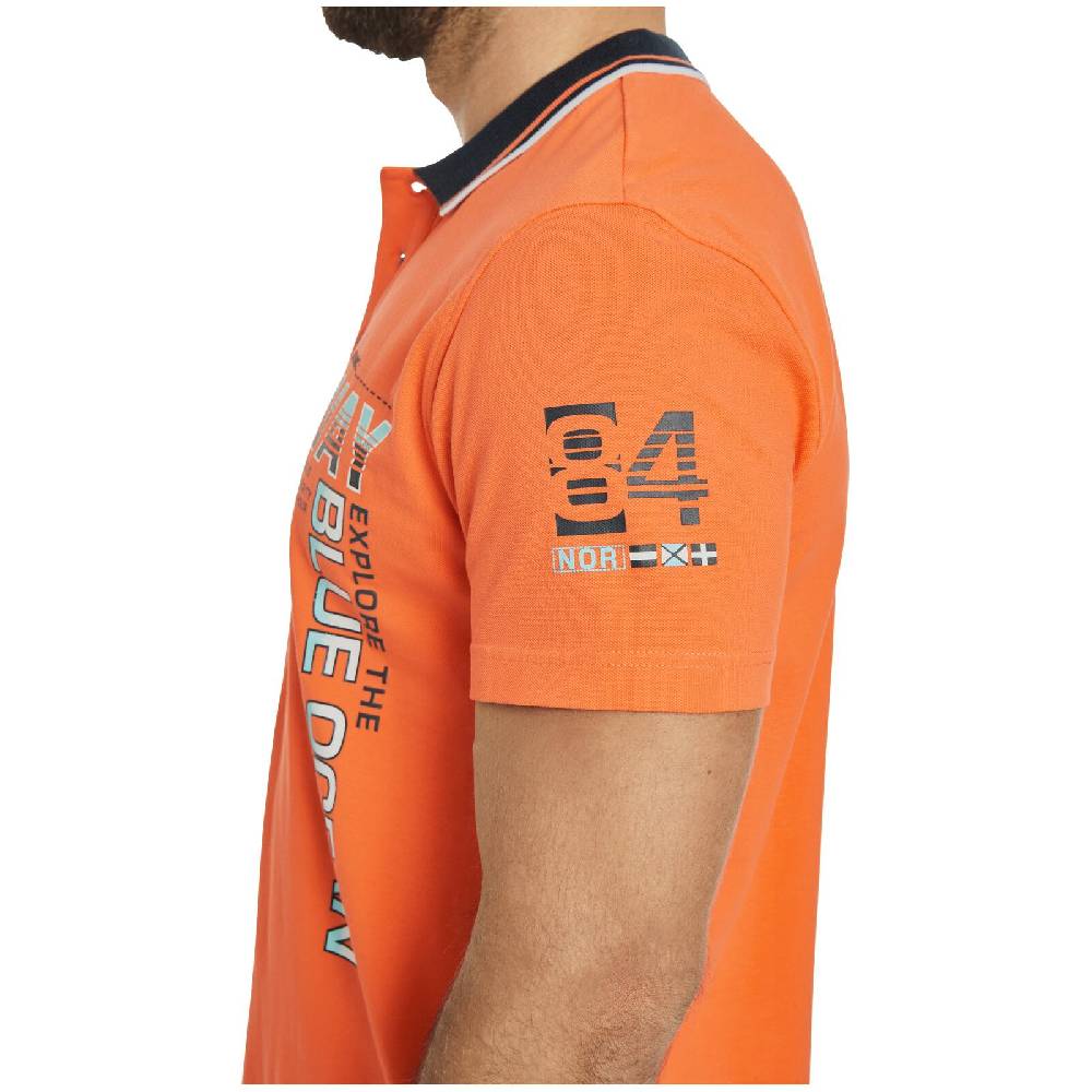 Jan Vanderstorm Poloshirt JERKER Orange