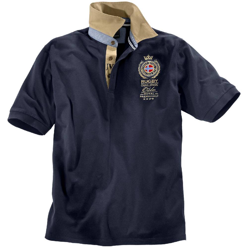 Jan Vanderstorm Poloshirt JOAKIM Dunkelblau