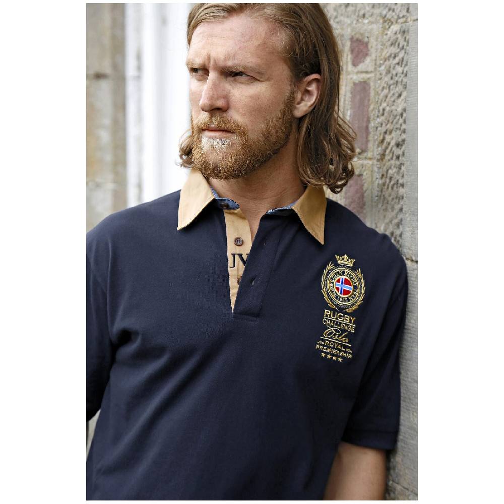 Jan Vanderstorm Poloshirt JOAKIM Dunkelblau