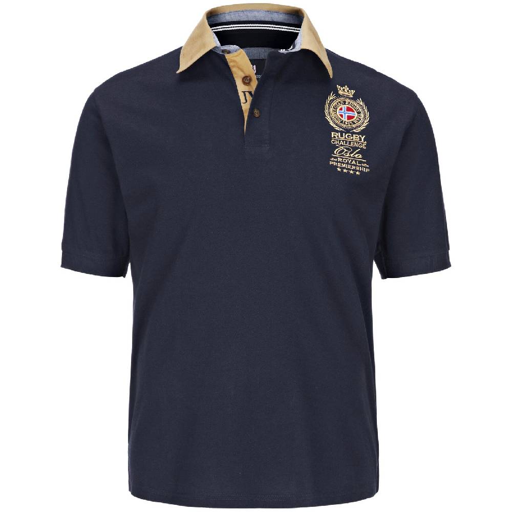 Jan Vanderstorm Poloshirt JOAKIM dunkelblau