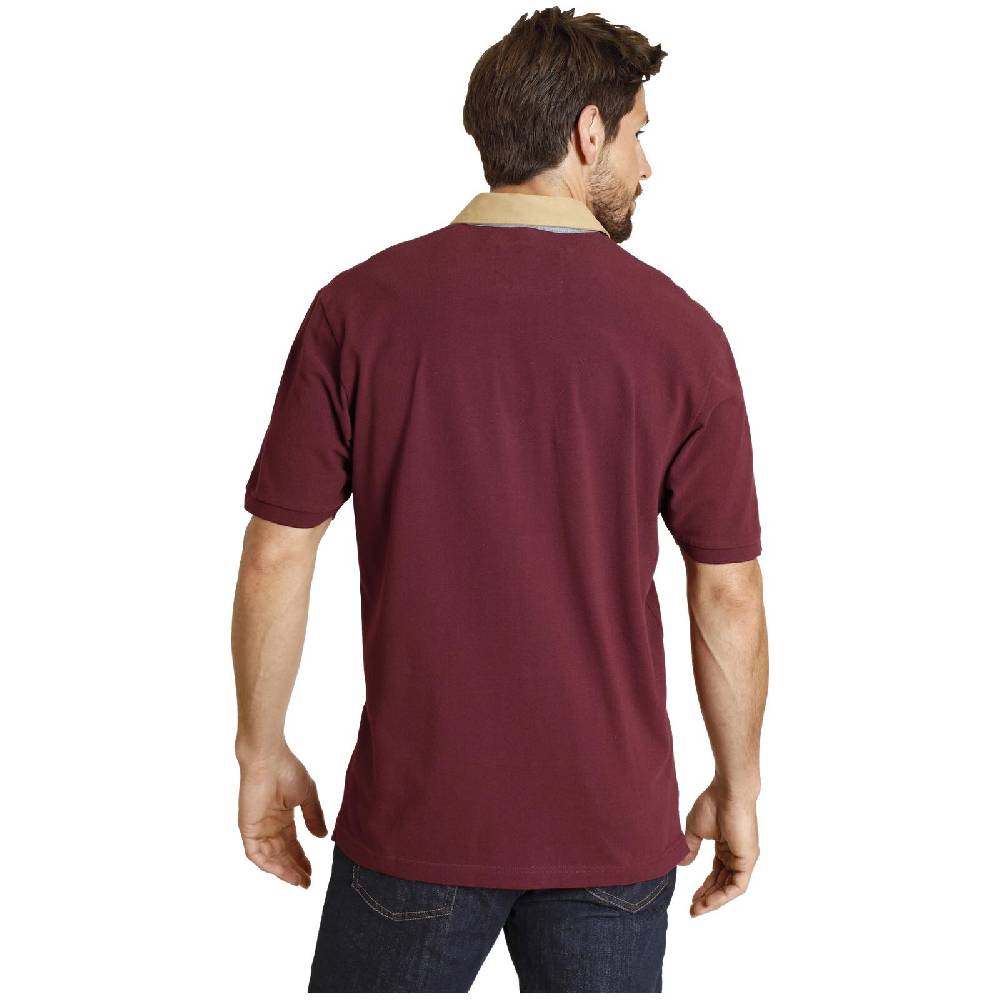 Jan Vanderstorm Poloshirt JOAKIM Dunkelrot