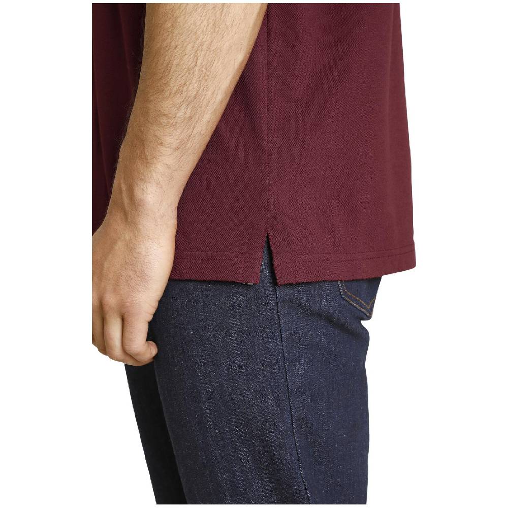 Jan Vanderstorm Poloshirt JOAKIM Dunkelrot