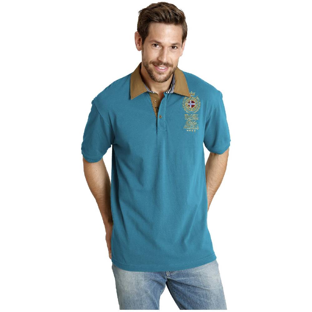 Jan Vanderstorm Poloshirt JOAKIM Petrol