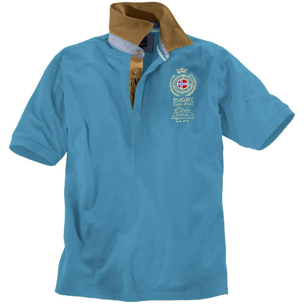 Jan Vanderstorm Poloshirt JOAKIM Petrol